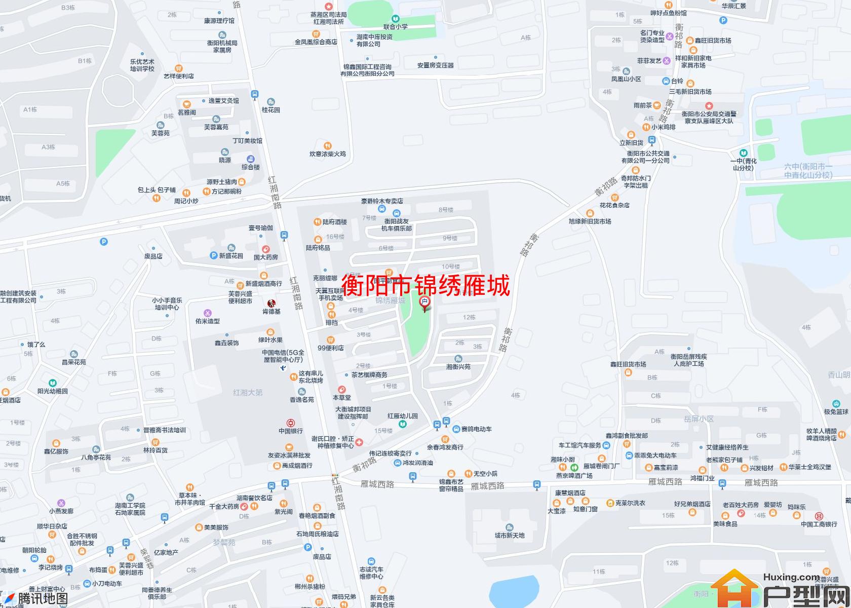 锦绣雁城小区 - 户型网