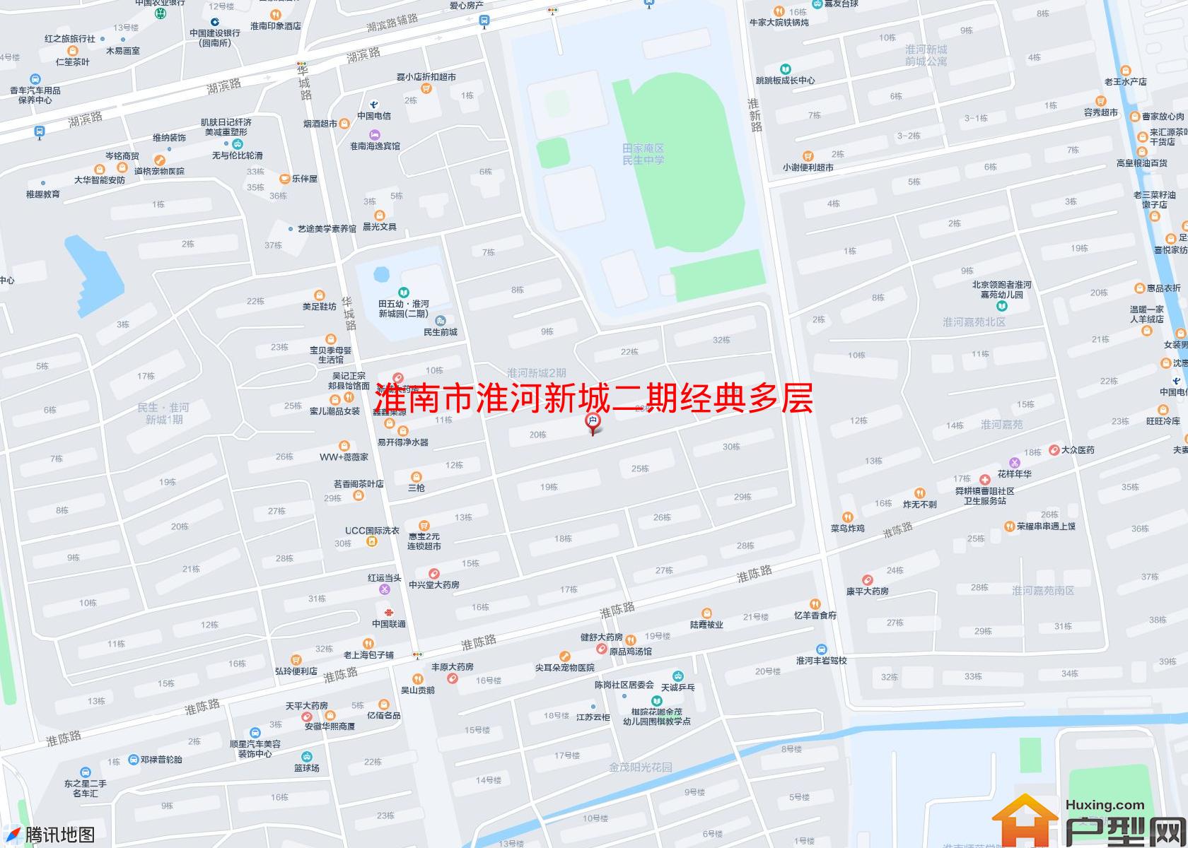 淮河新城二期经典多层小区 - 户型网