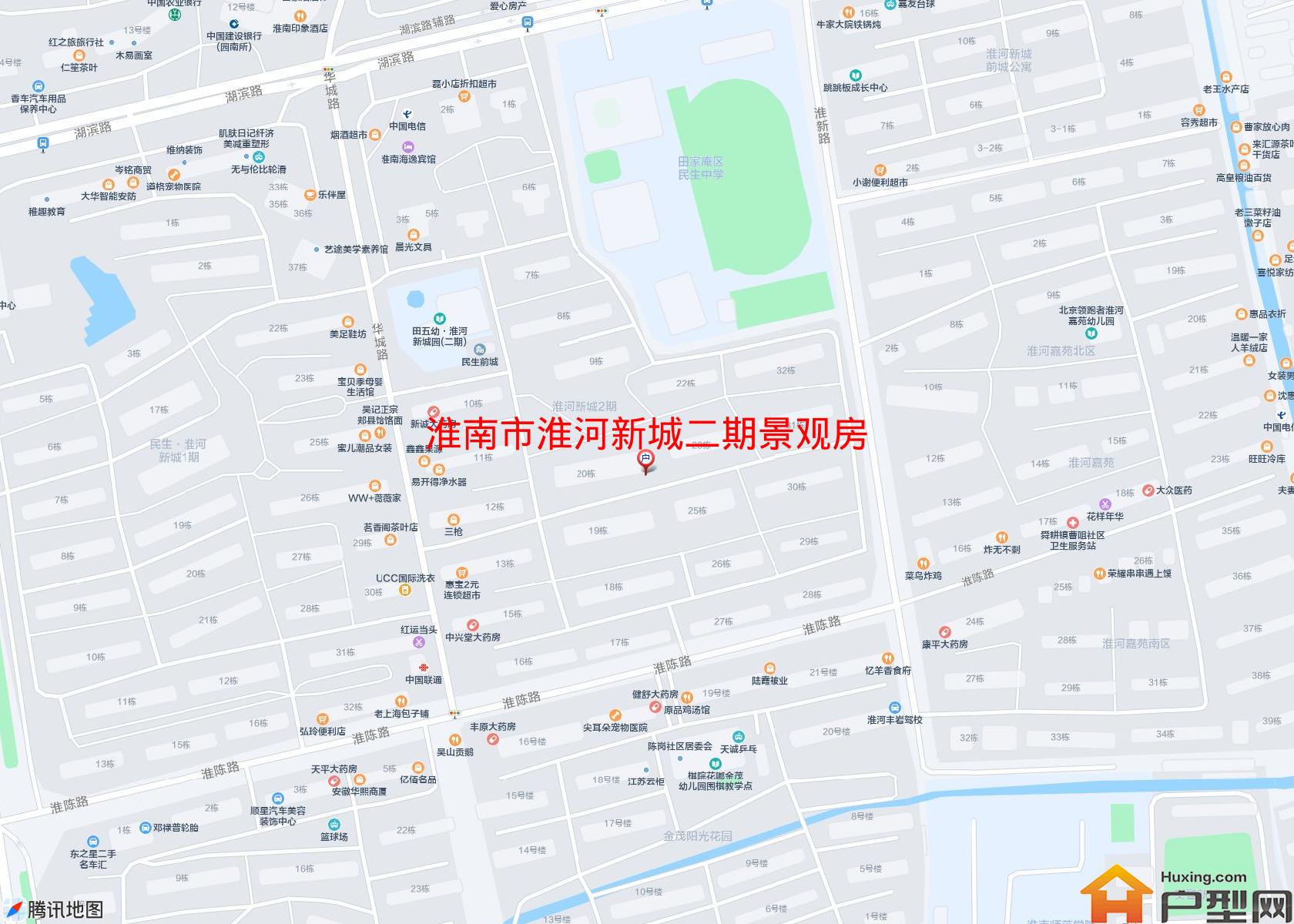 淮河新城二期景观房小区 - 户型网
