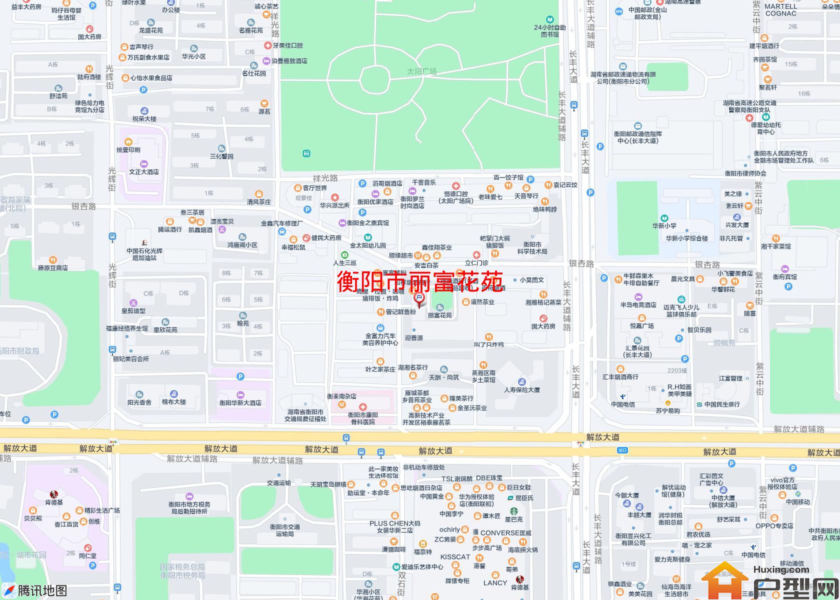 丽富花苑小区 - 户型网