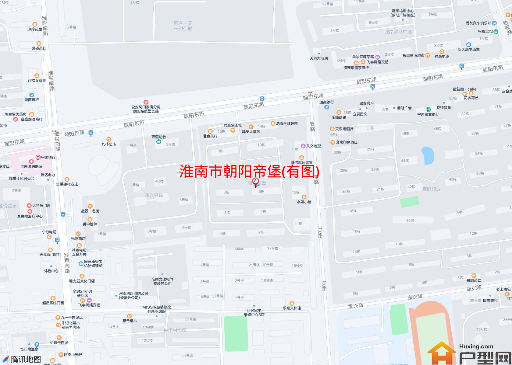 朝阳帝堡(有图)小区 - 户型网