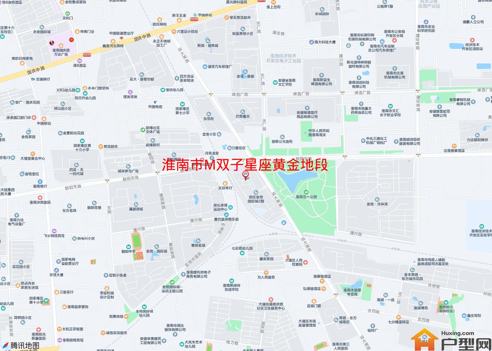 M双子星座黄金地段小区 - 户型网