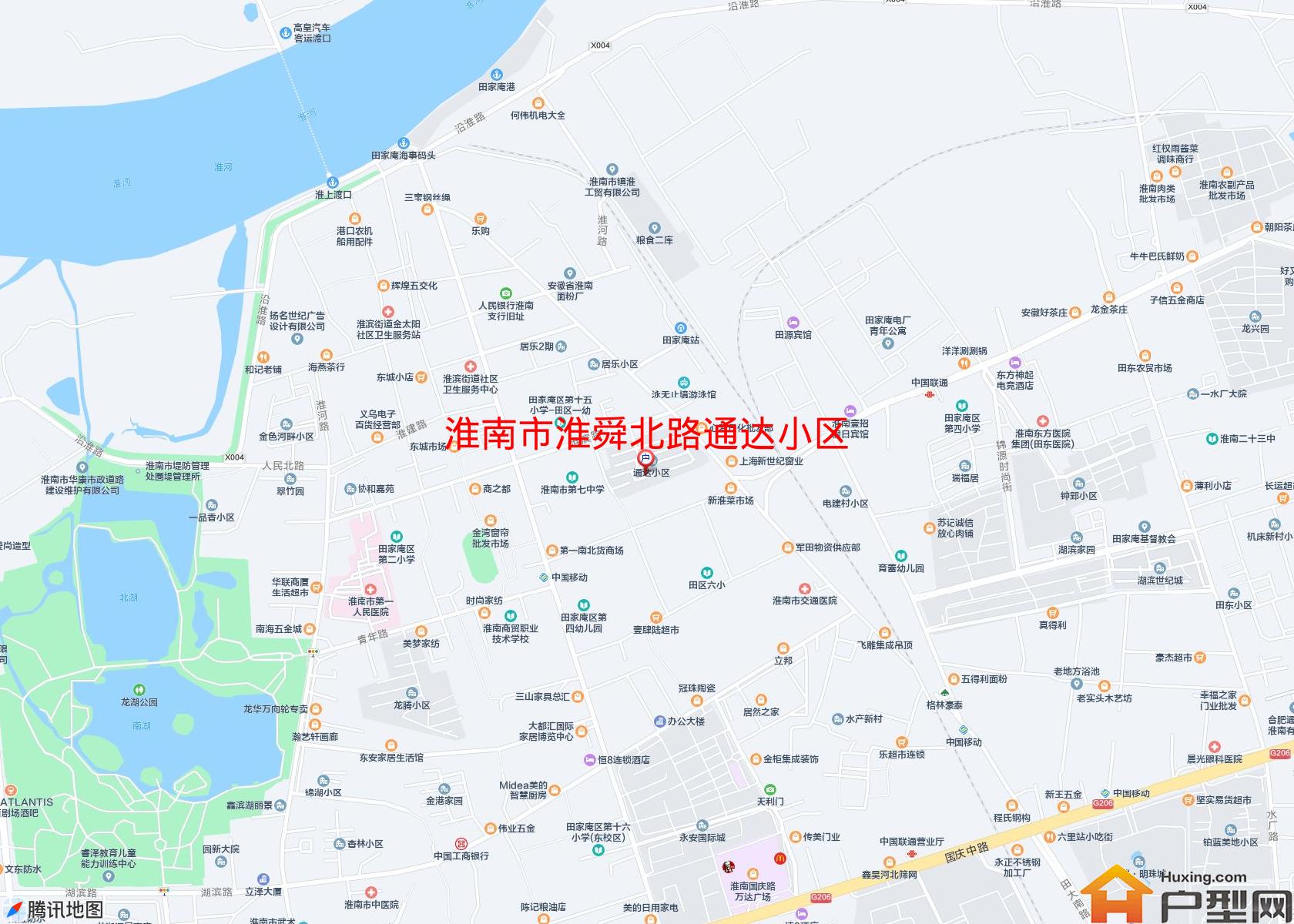 淮舜北路通达小区小区 - 户型网