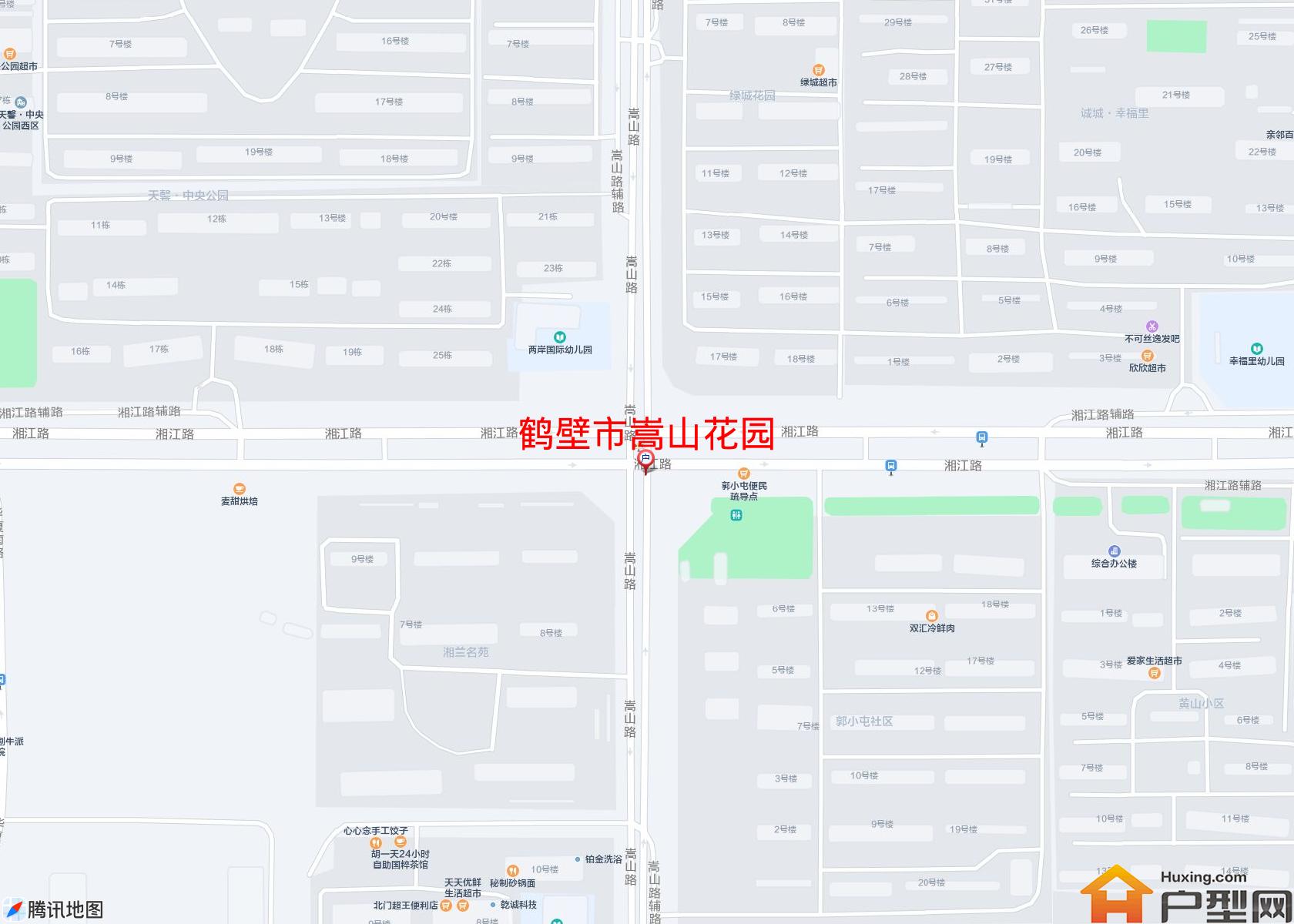 嵩山花园小区 - 户型网