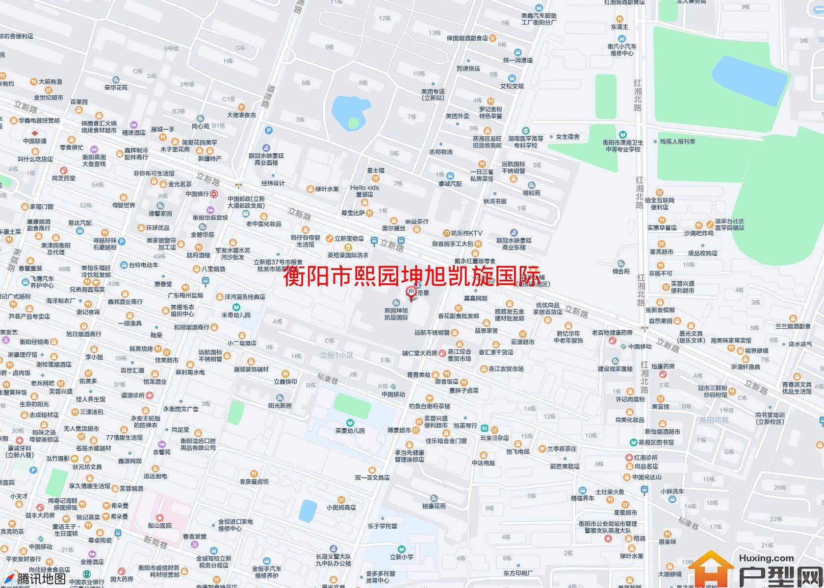 熙园坤旭凯旋国际小区 - 户型网