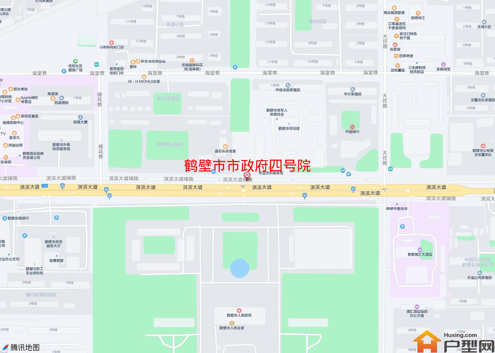 市政府四号院小区 - 户型网