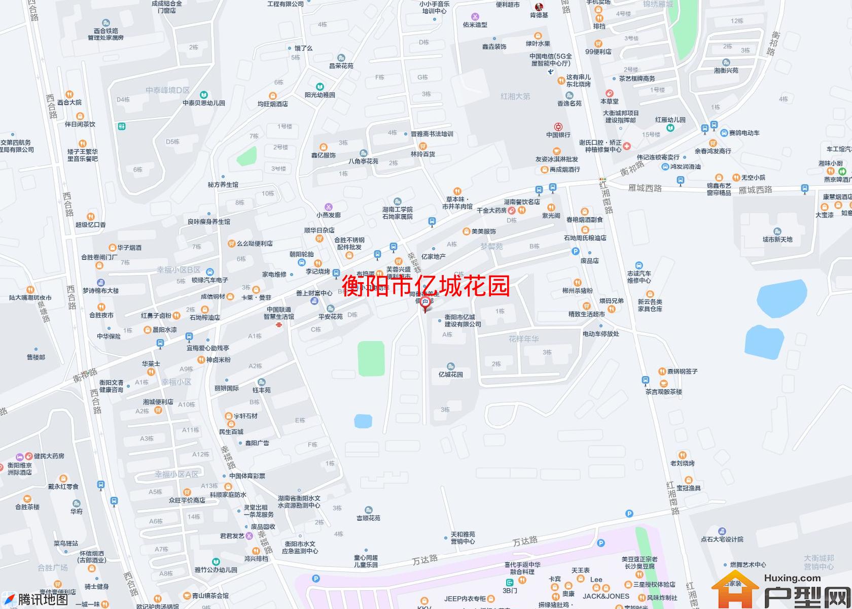 亿城花园小区 - 户型网