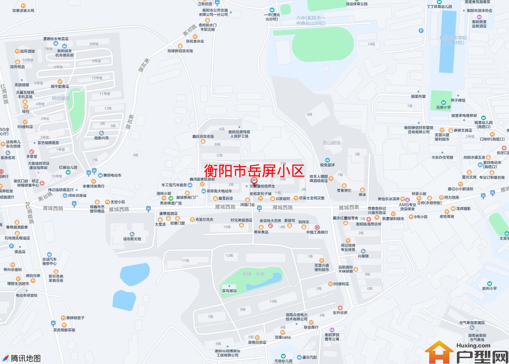 岳屏小区小区 - 户型网