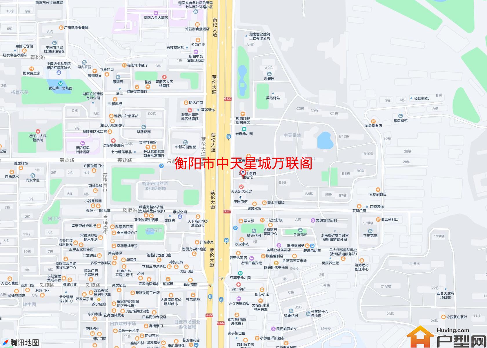 中天星城万联阁小区 - 户型网