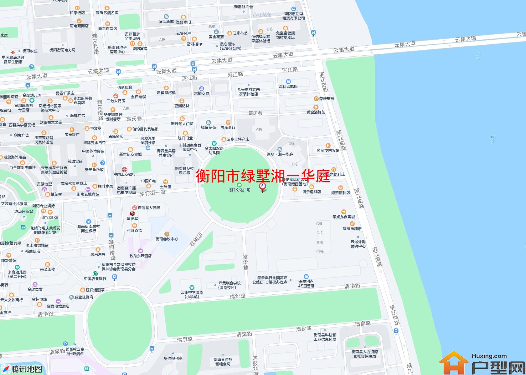 绿墅湘一华庭小区 - 户型网