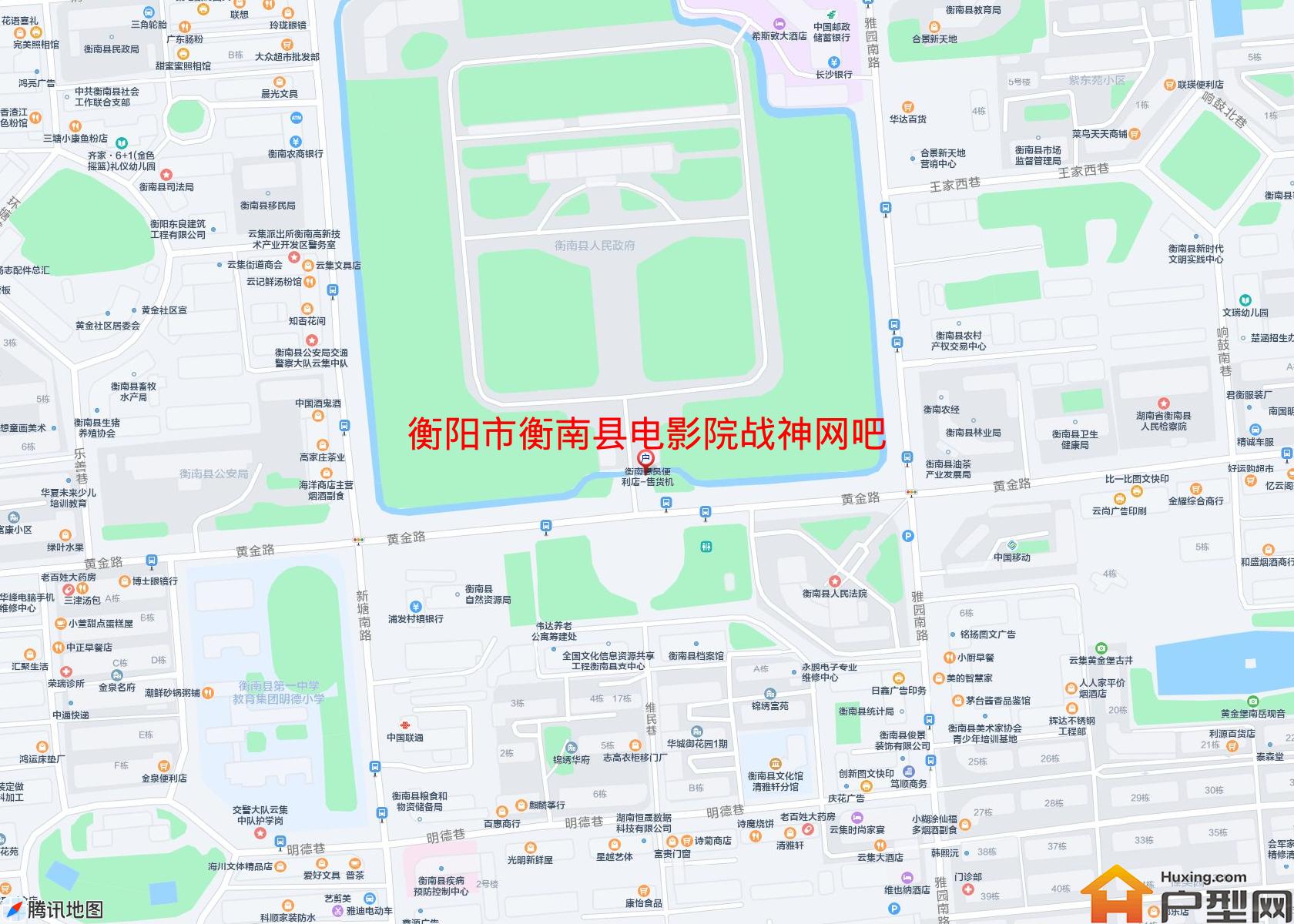 衡南县电影院战神网吧小区 - 户型网
