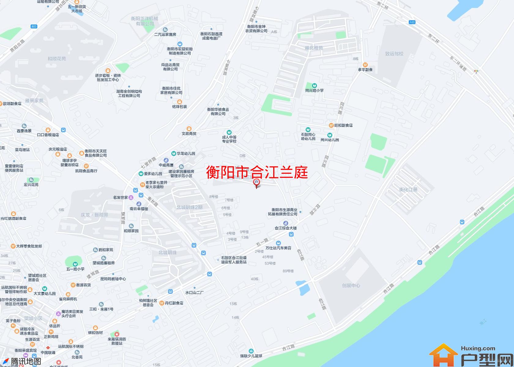 合江兰庭小区 - 户型网