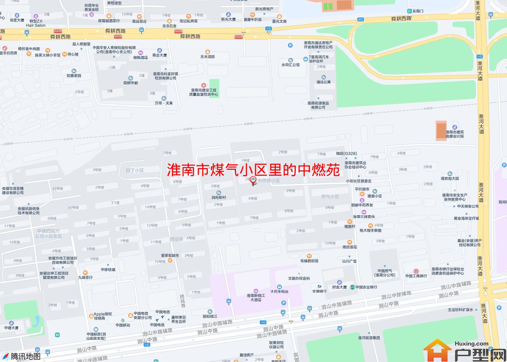 煤气小区里的中燃苑小区 - 户型网