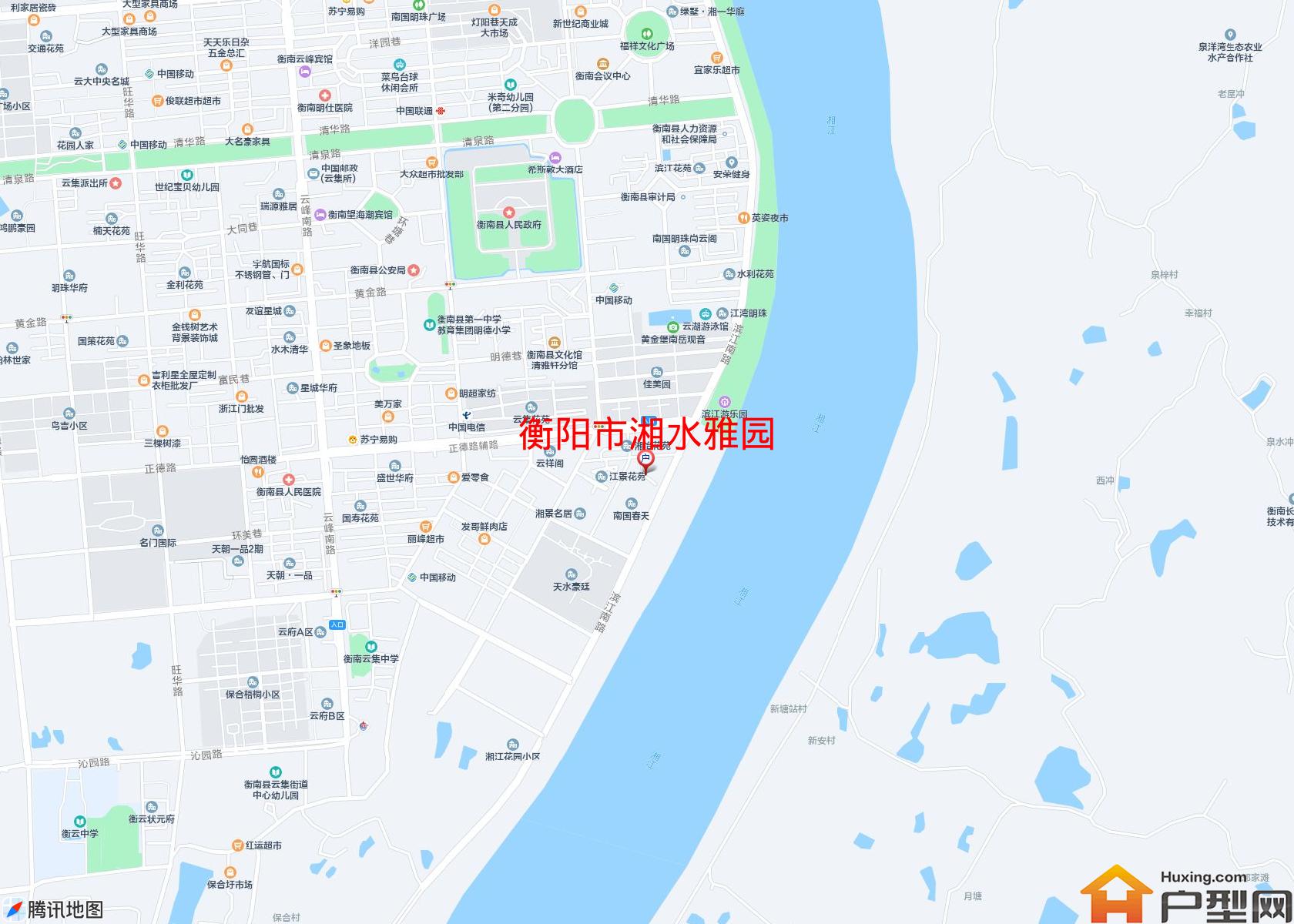 湘水雅园小区 - 户型网