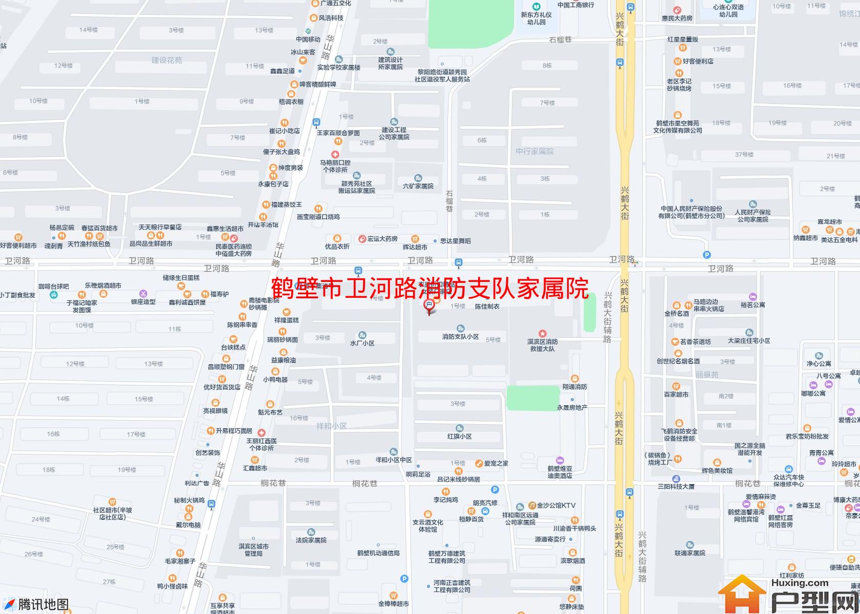 卫河路消防支队家属院小区 - 户型网