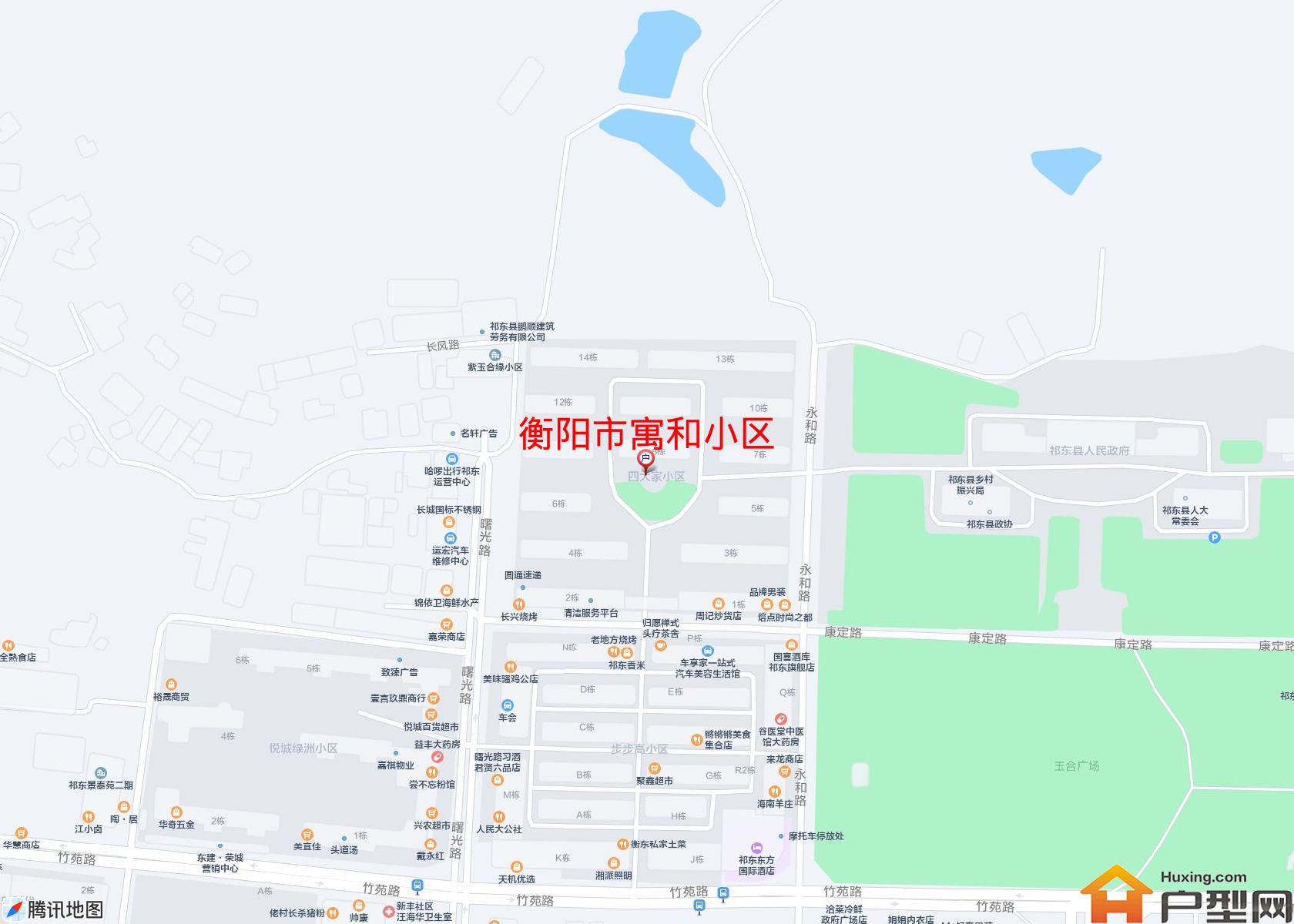 寓和小区小区 - 户型网
