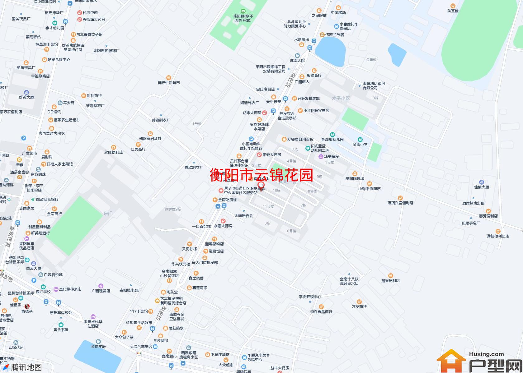 云锦花园小区 - 户型网