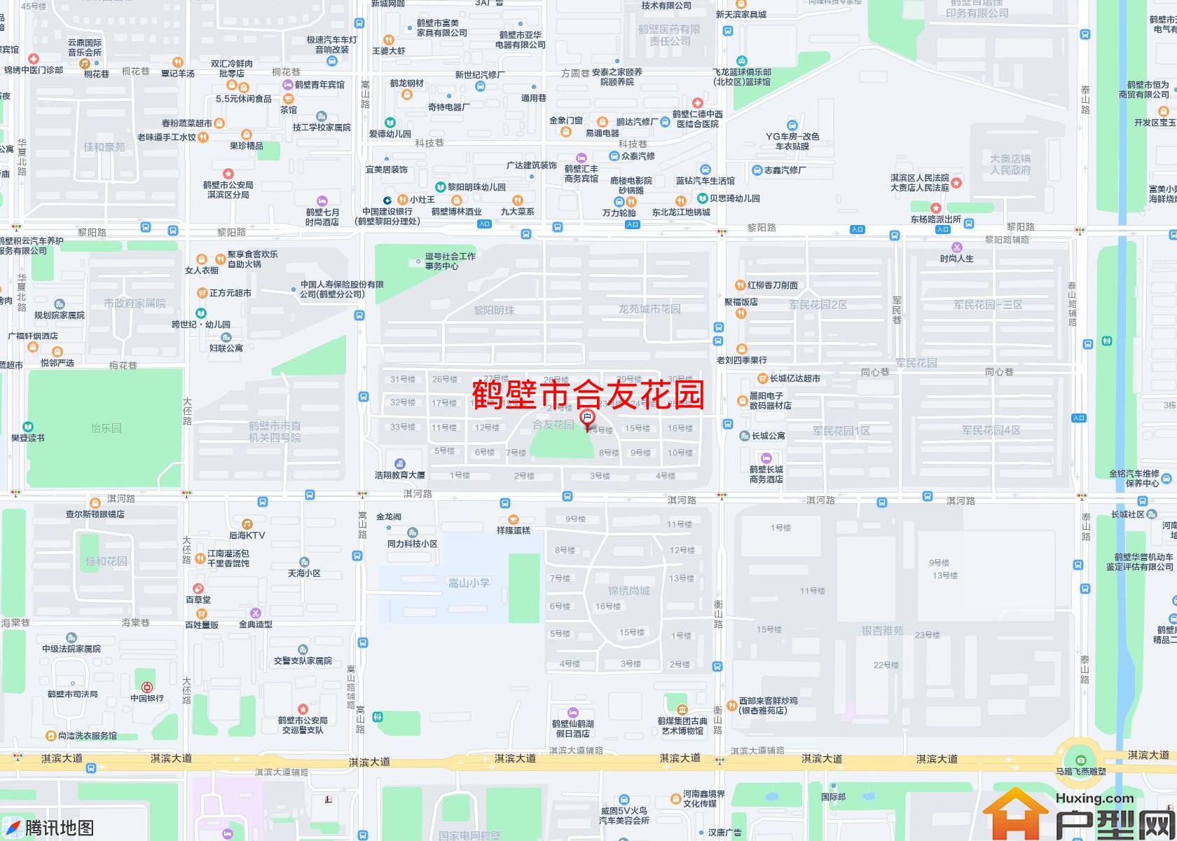 合友花园小区 - 户型网