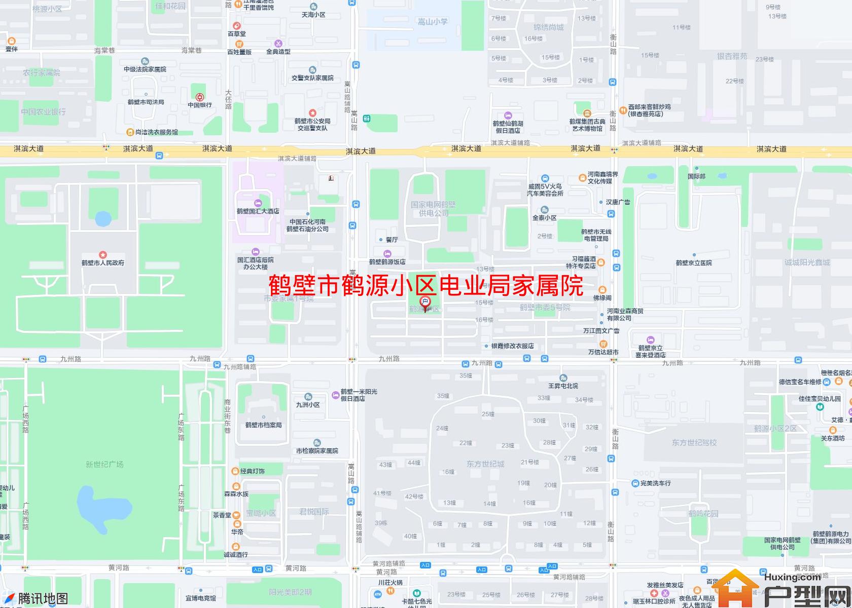 鹤源小区电业局家属院小区 - 户型网