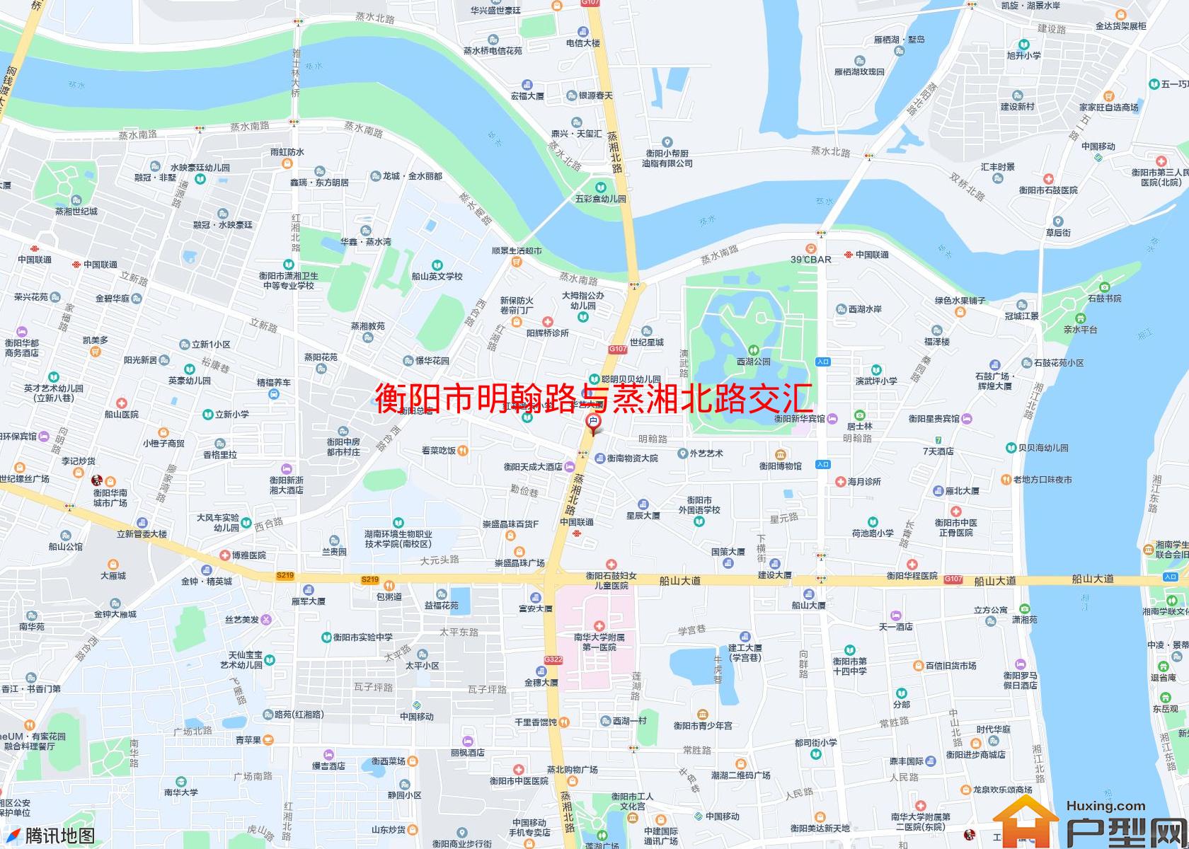 明翰路与蒸湘北路交汇小区 - 户型网