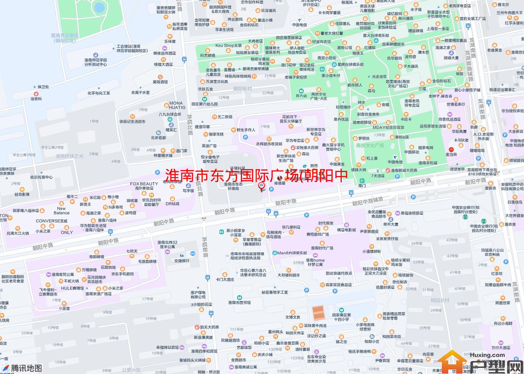 东方国际广场(朝阳中路40号)小区 - 户型网