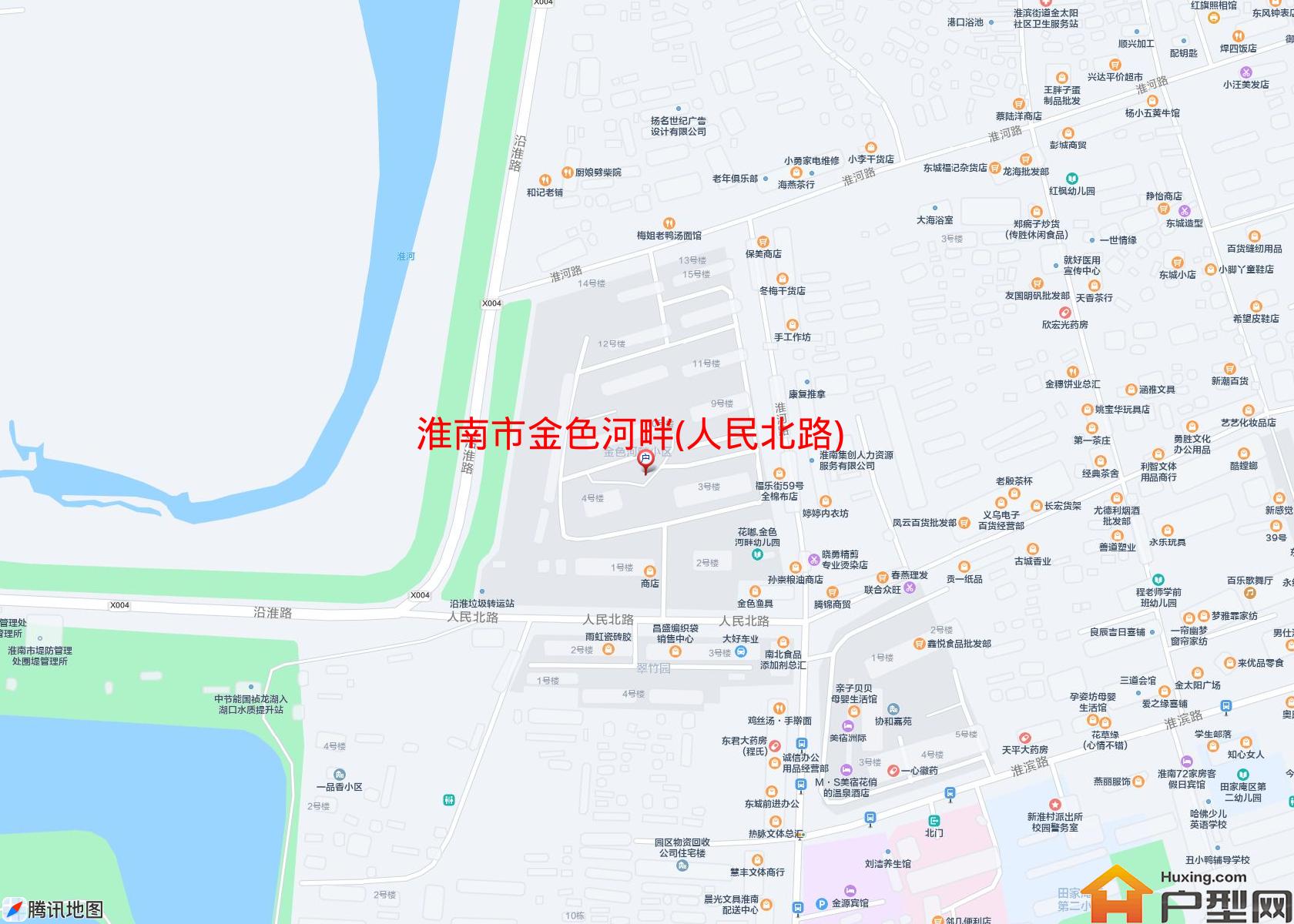 金色河畔(人民北路)小区 - 户型网