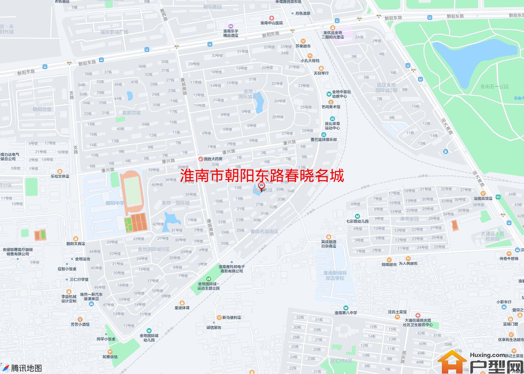 朝阳东路春晓名城小区 - 户型网