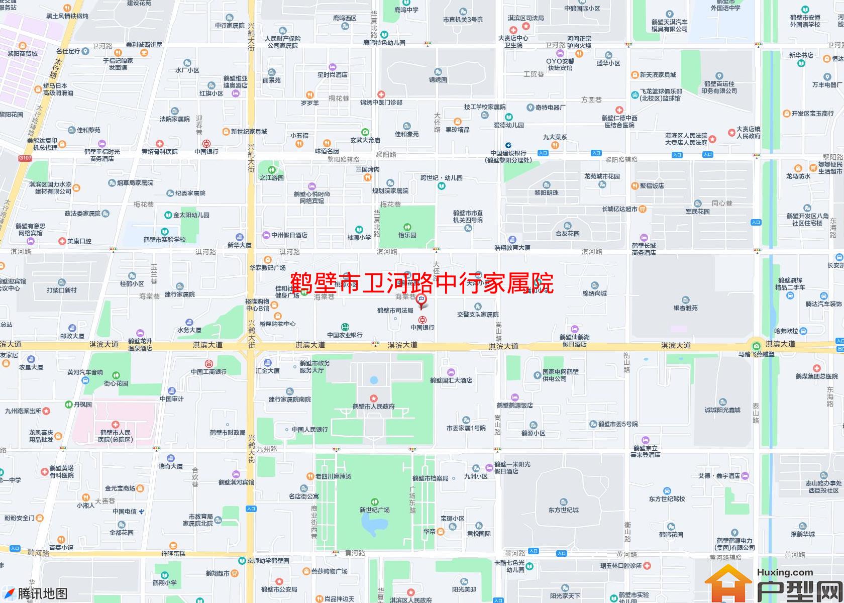 卫河路中行家属院小区 - 户型网