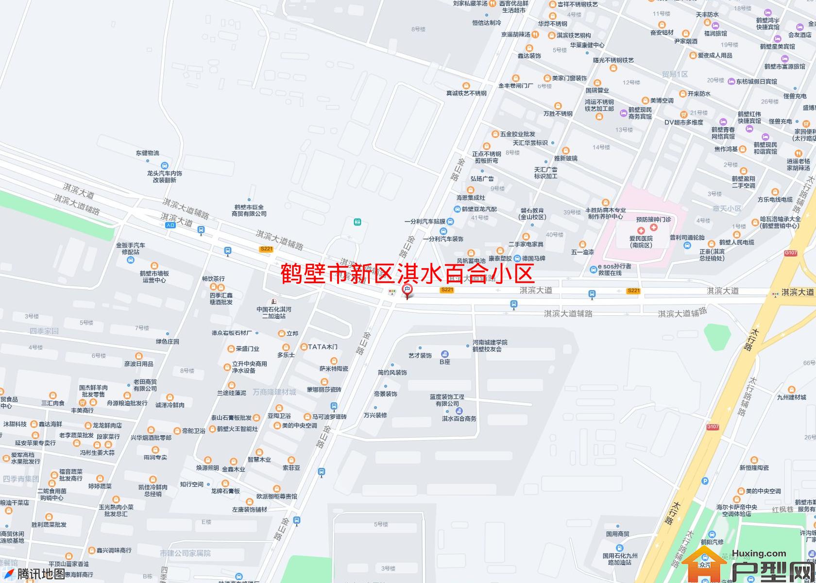 新区淇水百合小区小区 - 户型网