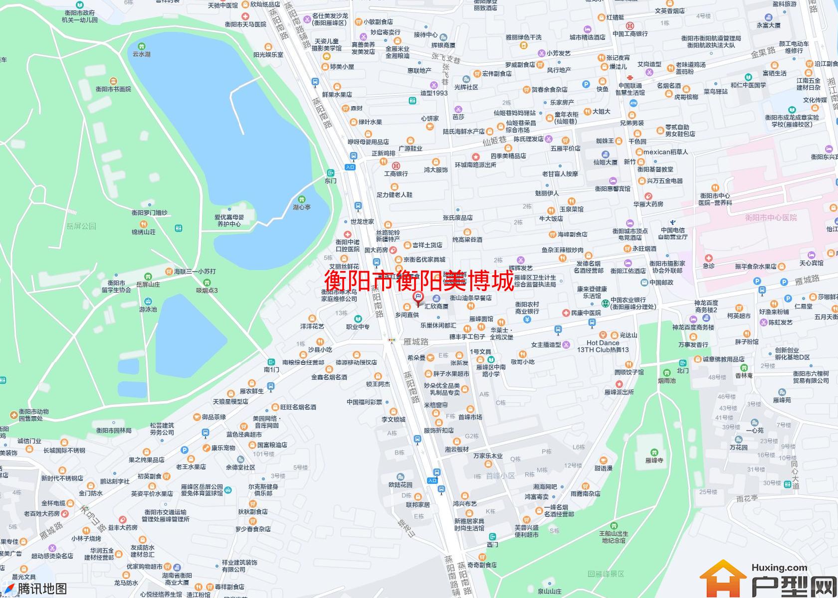 衡阳美博城小区 - 户型网