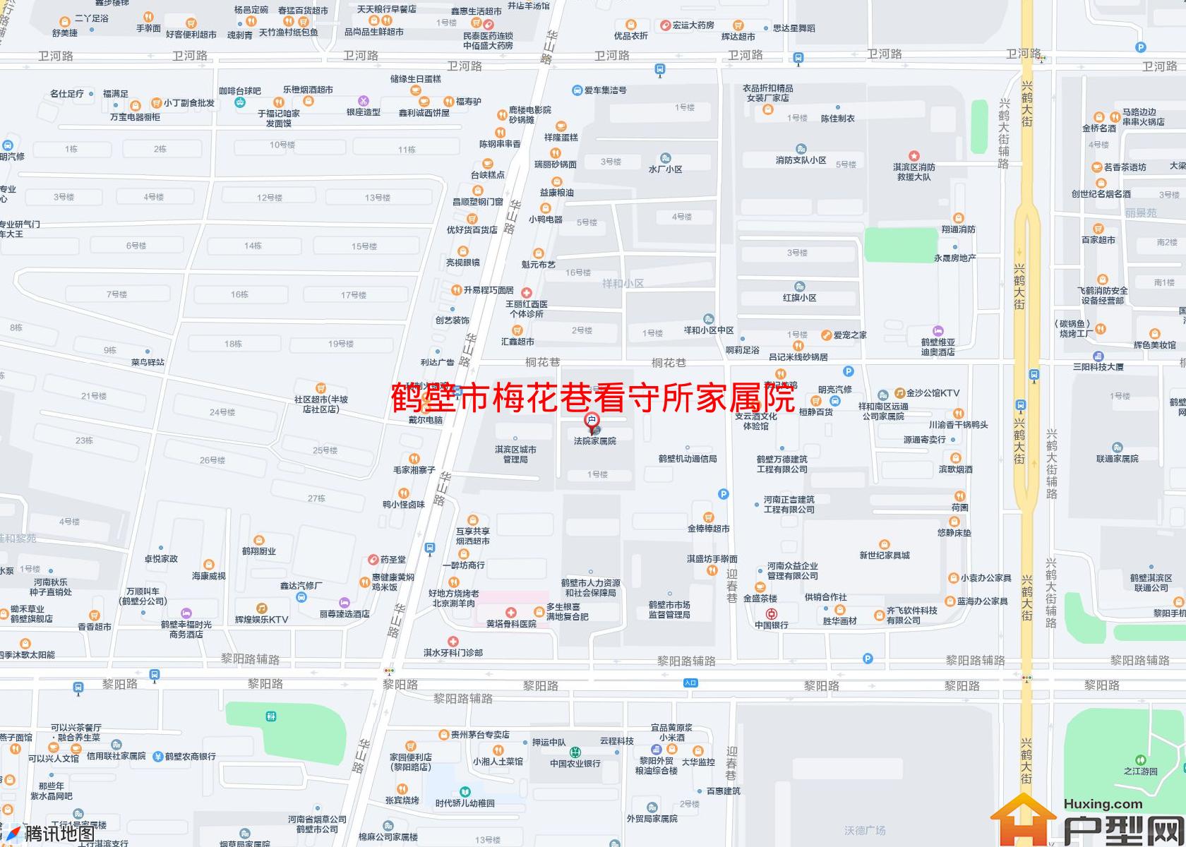 梅花巷看守所家属院小区 - 户型网