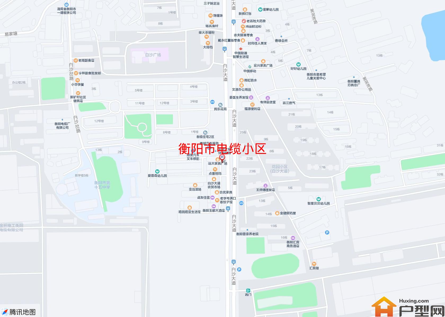 电缆小区小区 - 户型网