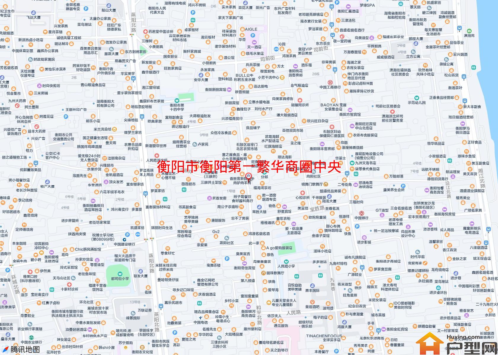 衡阳第一繁华商圈中央小区 - 户型网