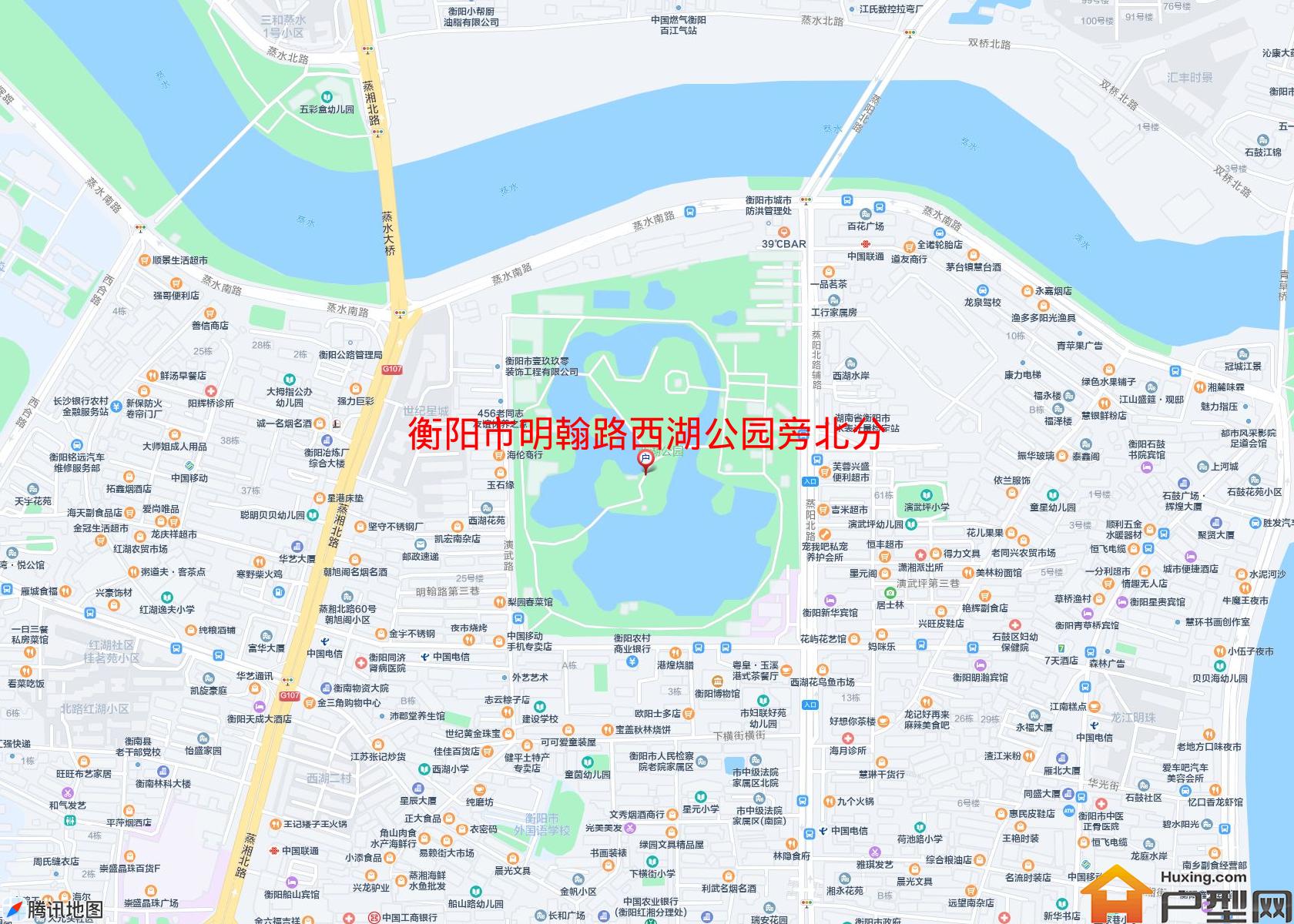 明翰路西湖公园旁北分小区 - 户型网