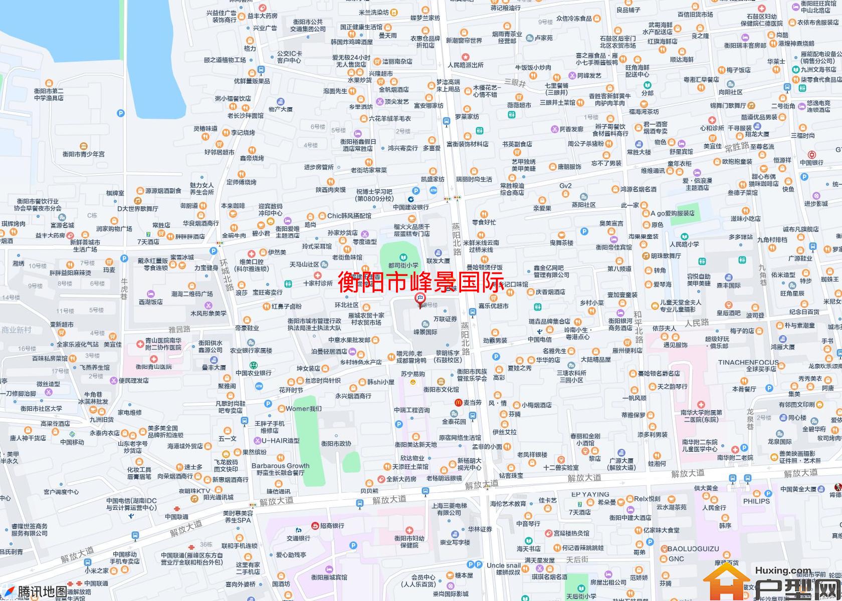 峰景国际小区 - 户型网