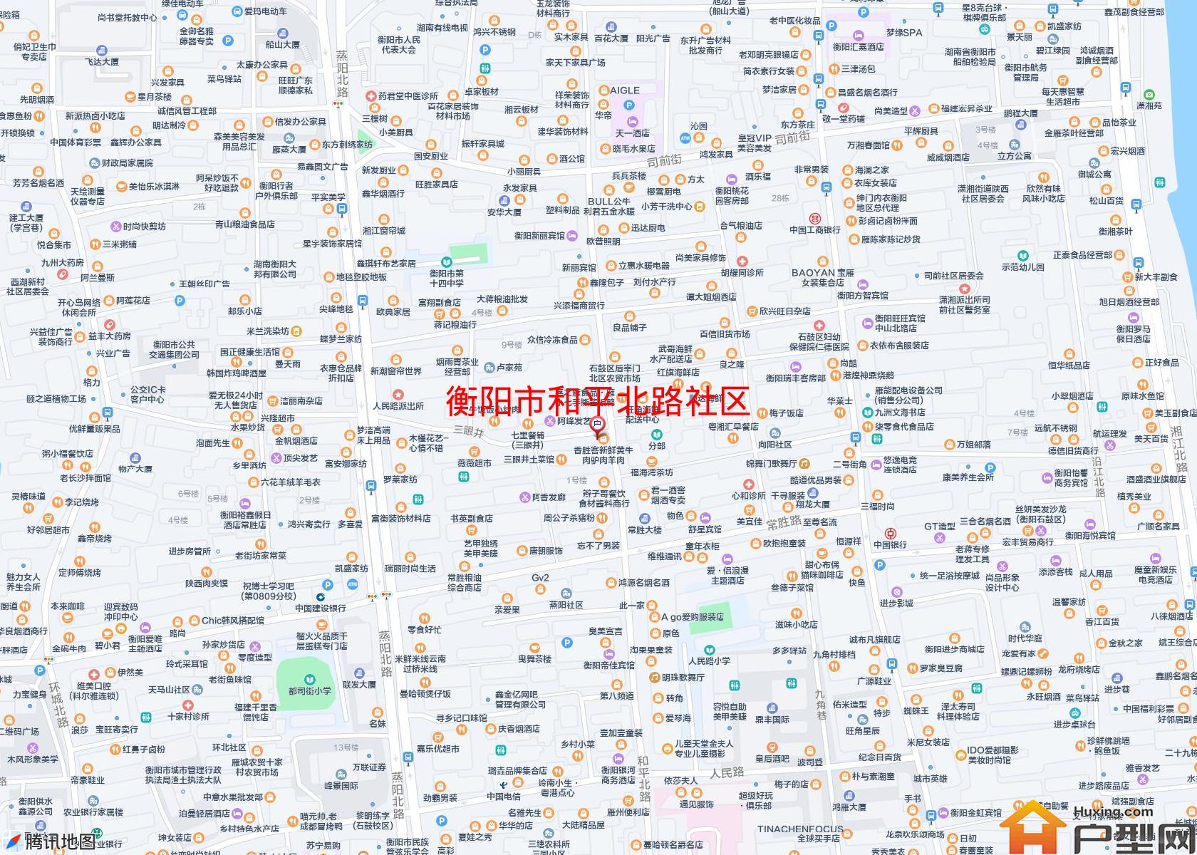 和平北路社区小区 - 户型网