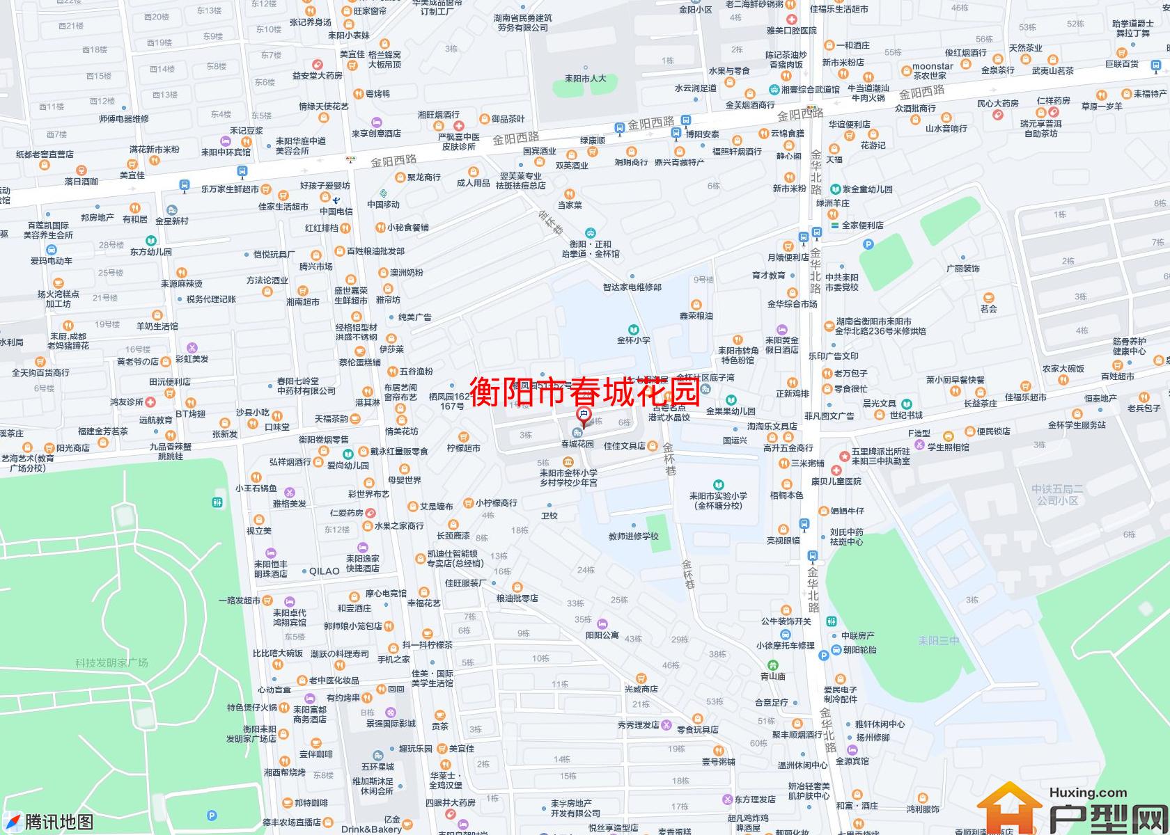 春城花园小区 - 户型网