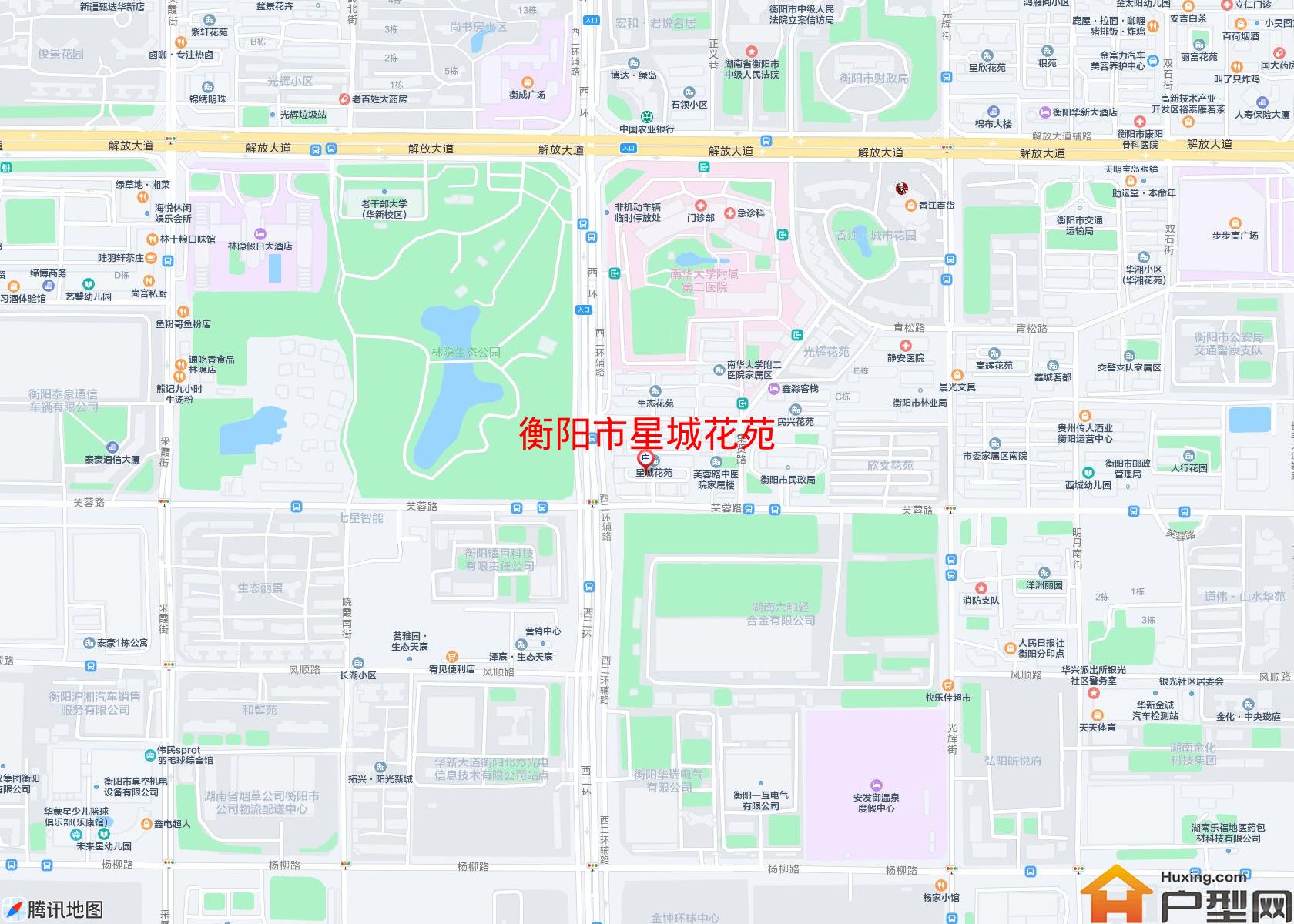星城花苑小区 - 户型网