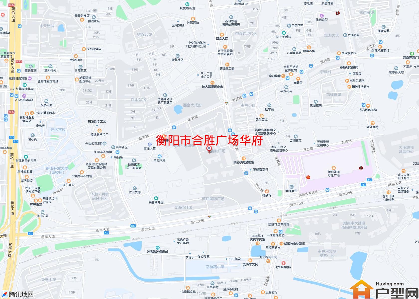 合胜广场华府小区 - 户型网