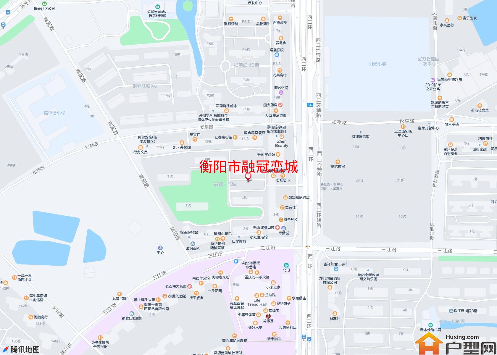 融冠恋城小区 - 户型网