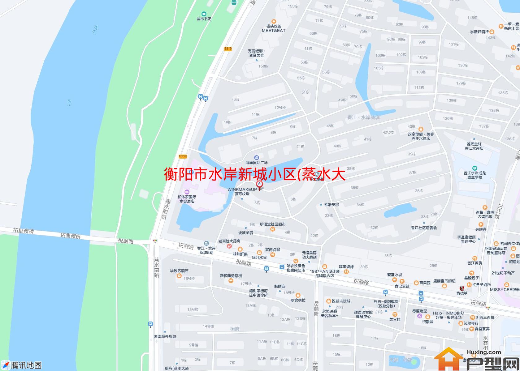 水岸新城小区(蒸水大道48号)小区 - 户型网