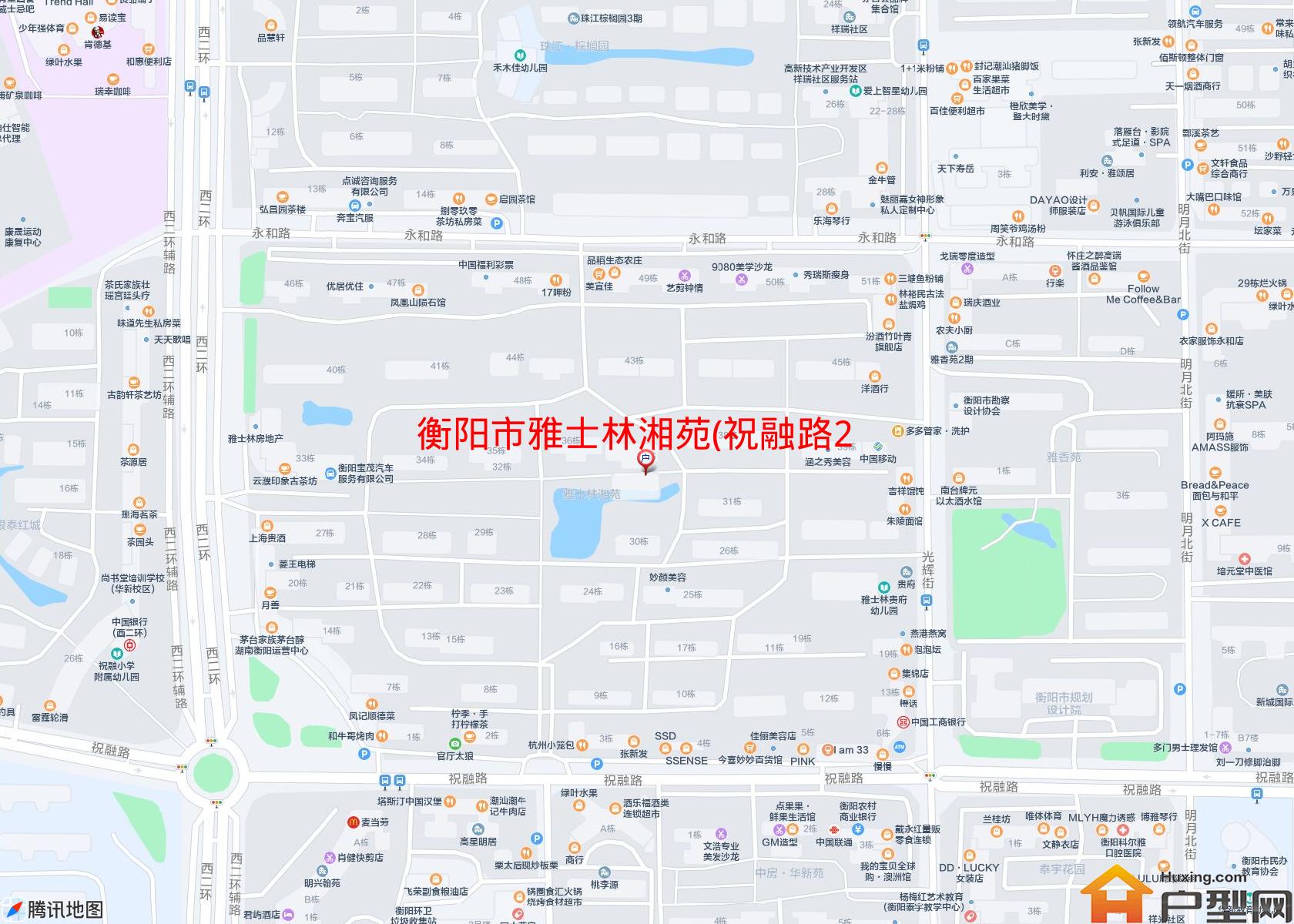 雅士林湘苑(祝融路26号)小区 - 户型网