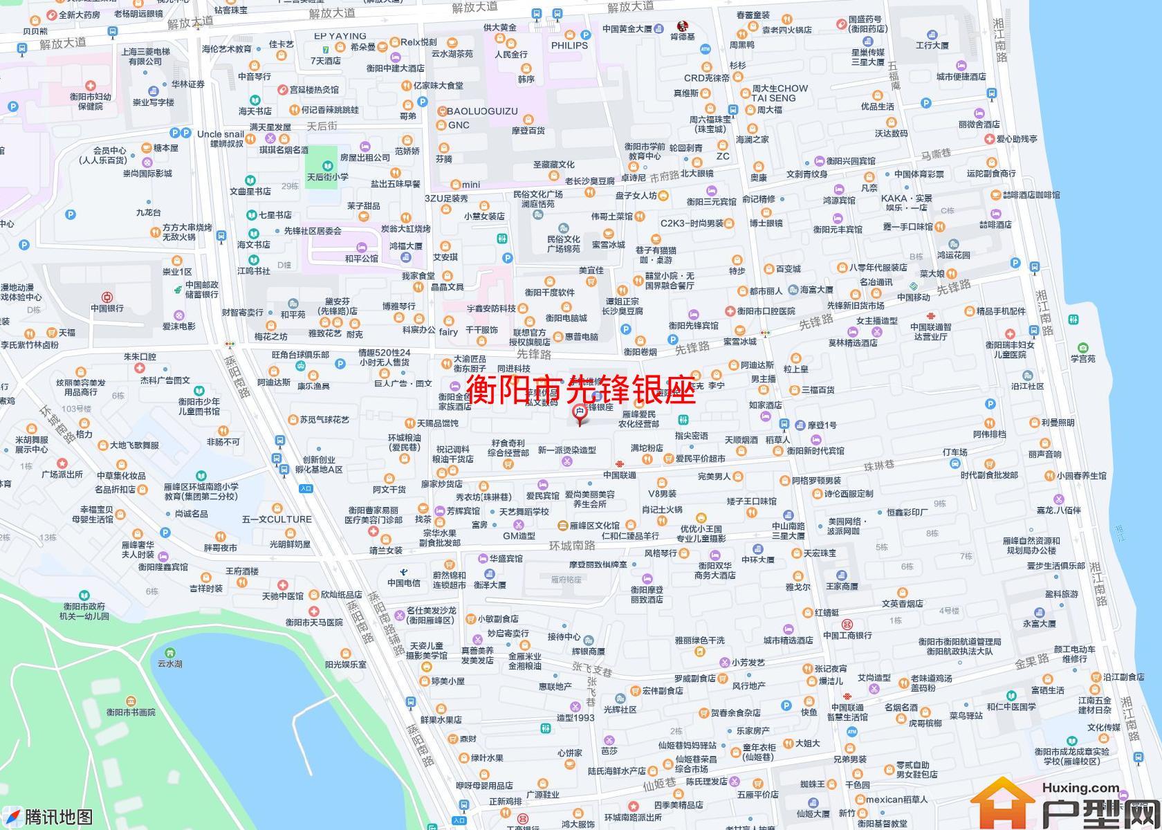 先锋银座小区 - 户型网