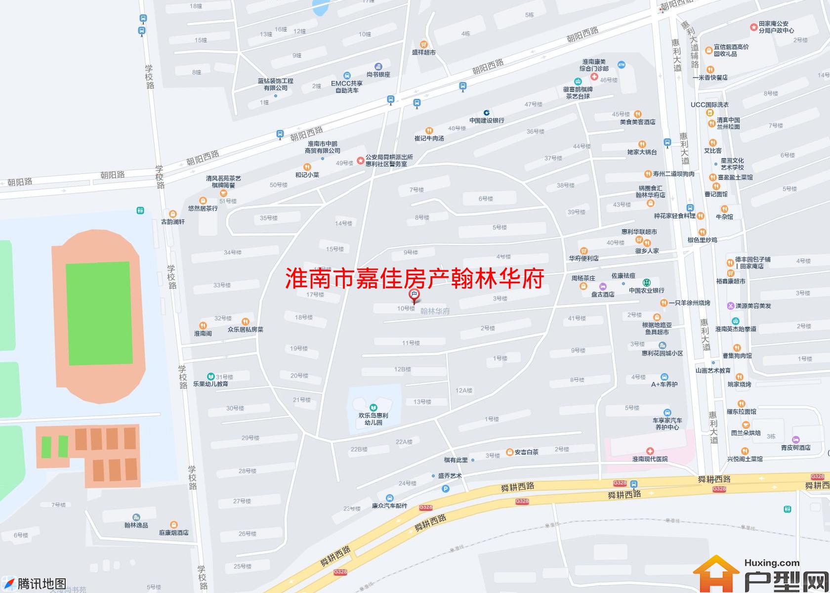 嘉佳房产翰林华府小区 - 户型网