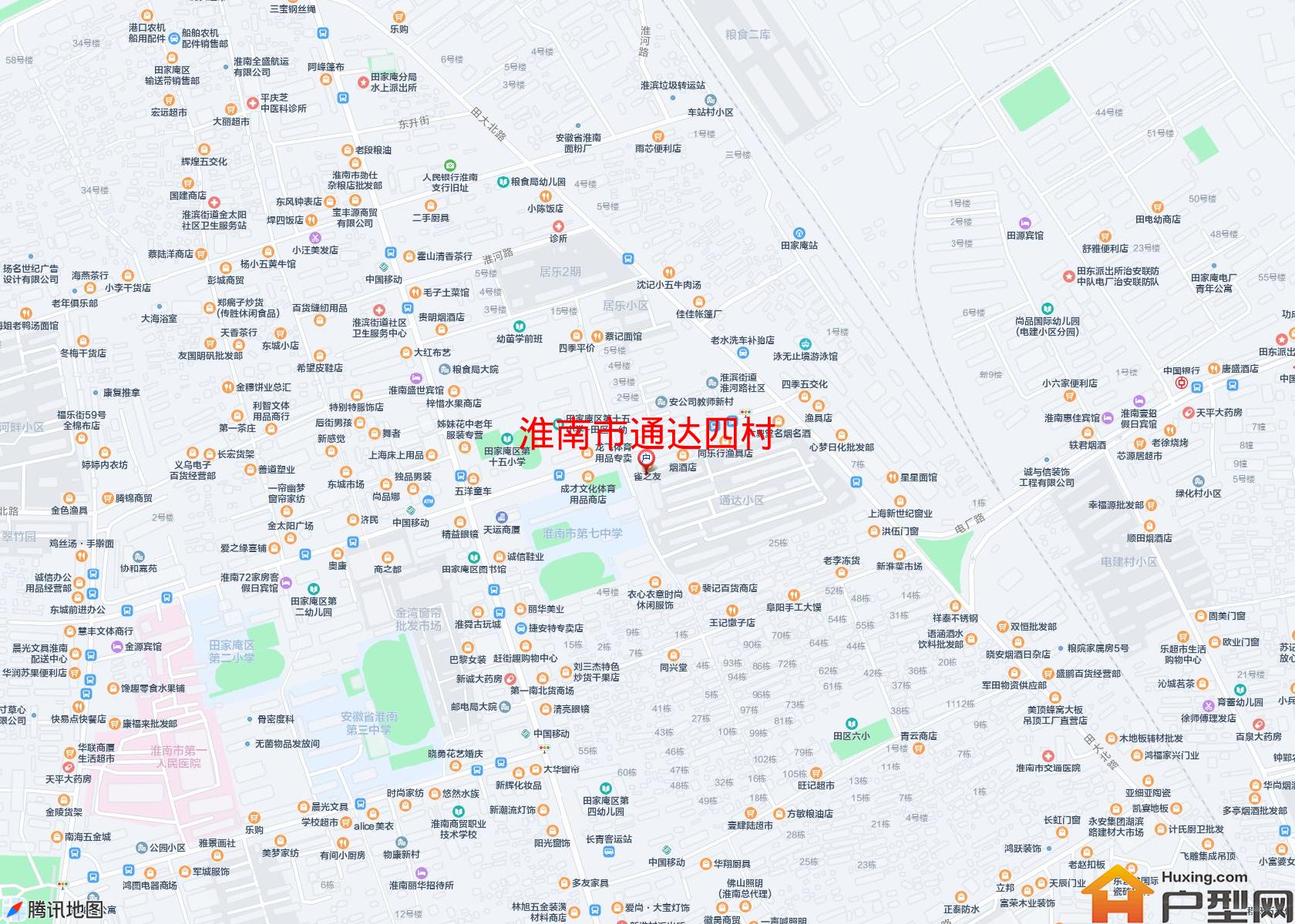 通达四村小区 - 户型网
