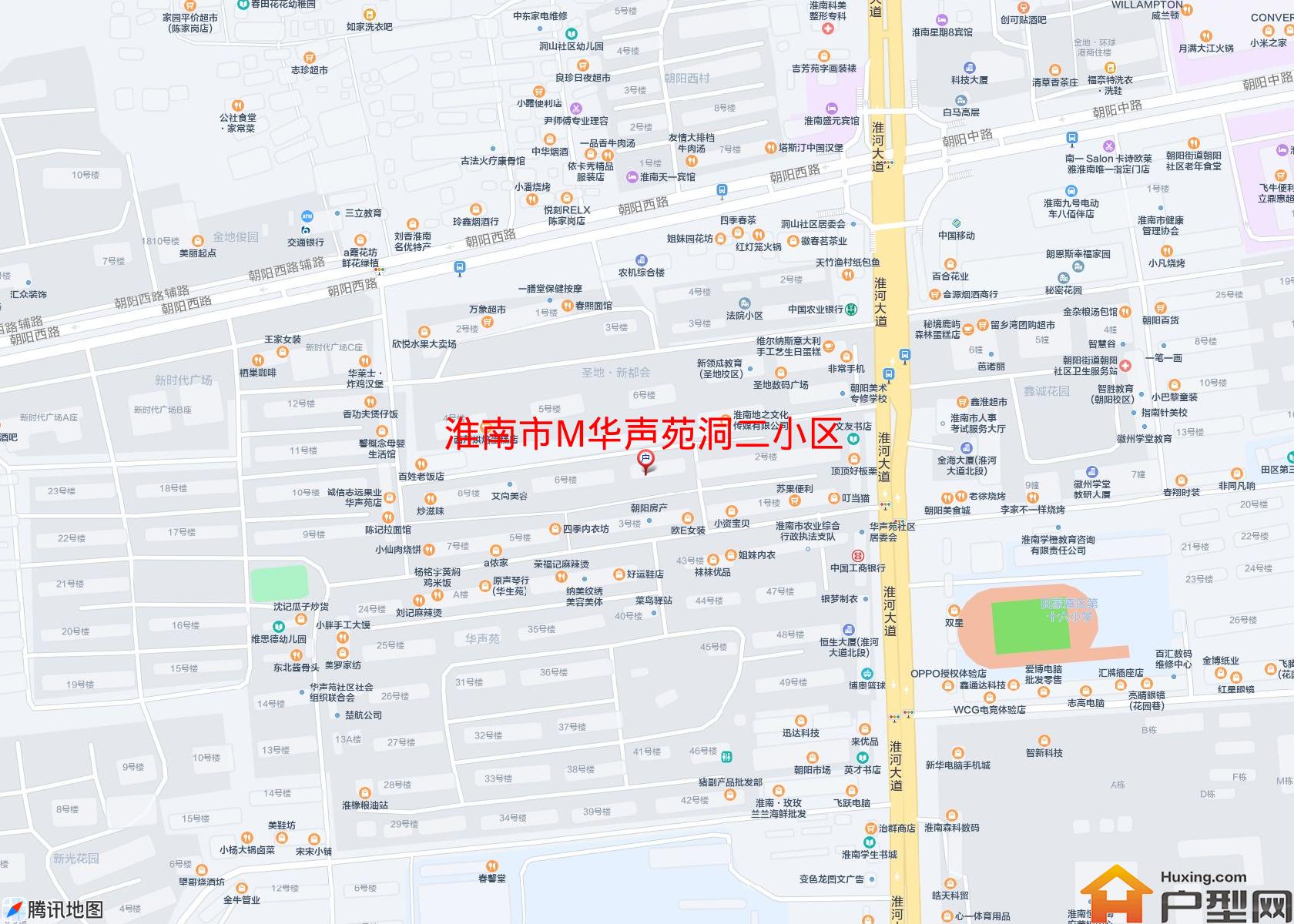M华声苑洞二小区小区 - 户型网