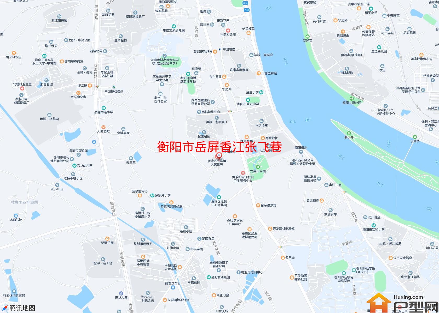 岳屏香江张飞巷小区 - 户型网
