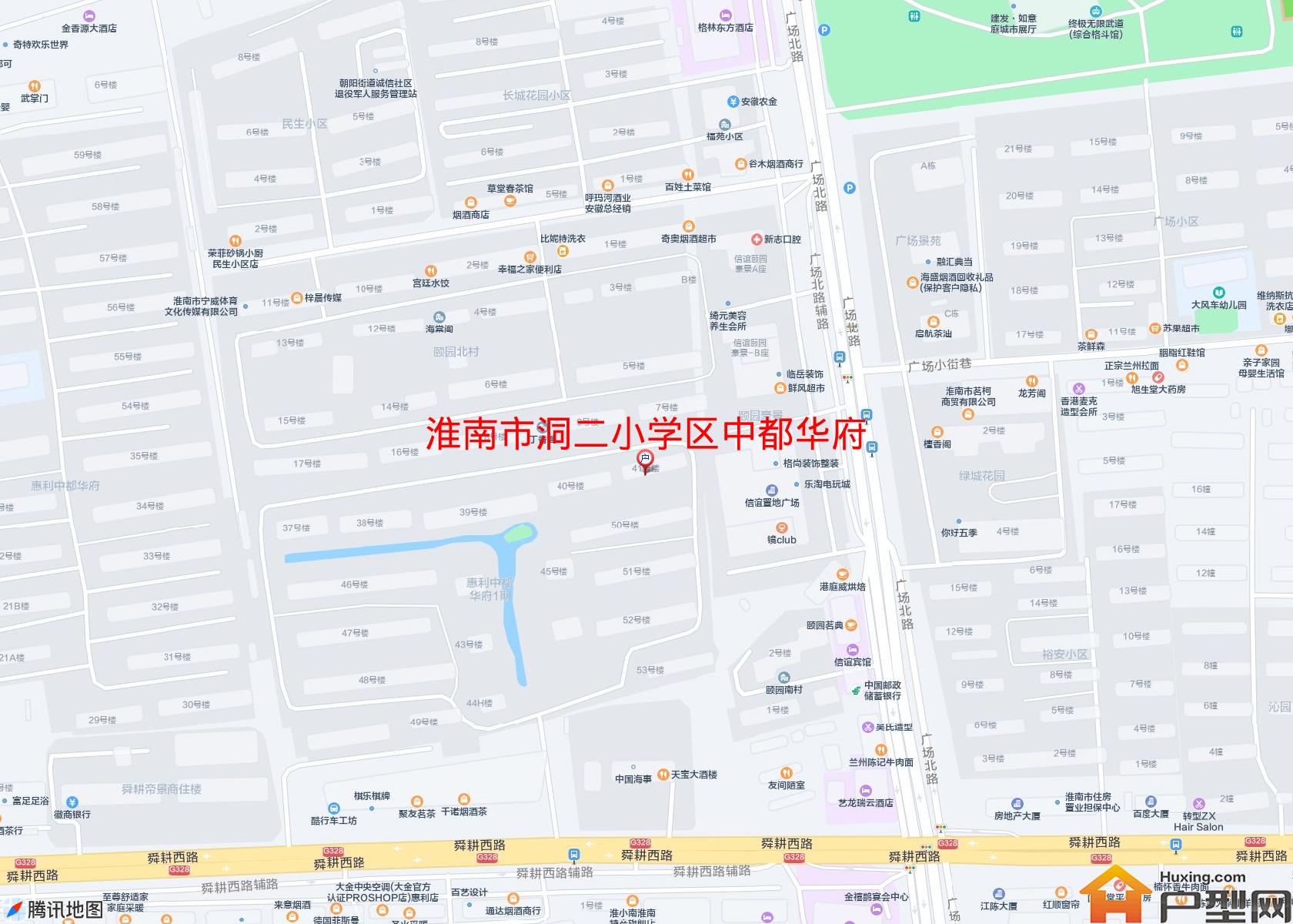 洞二小学区中都华府小区 - 户型网