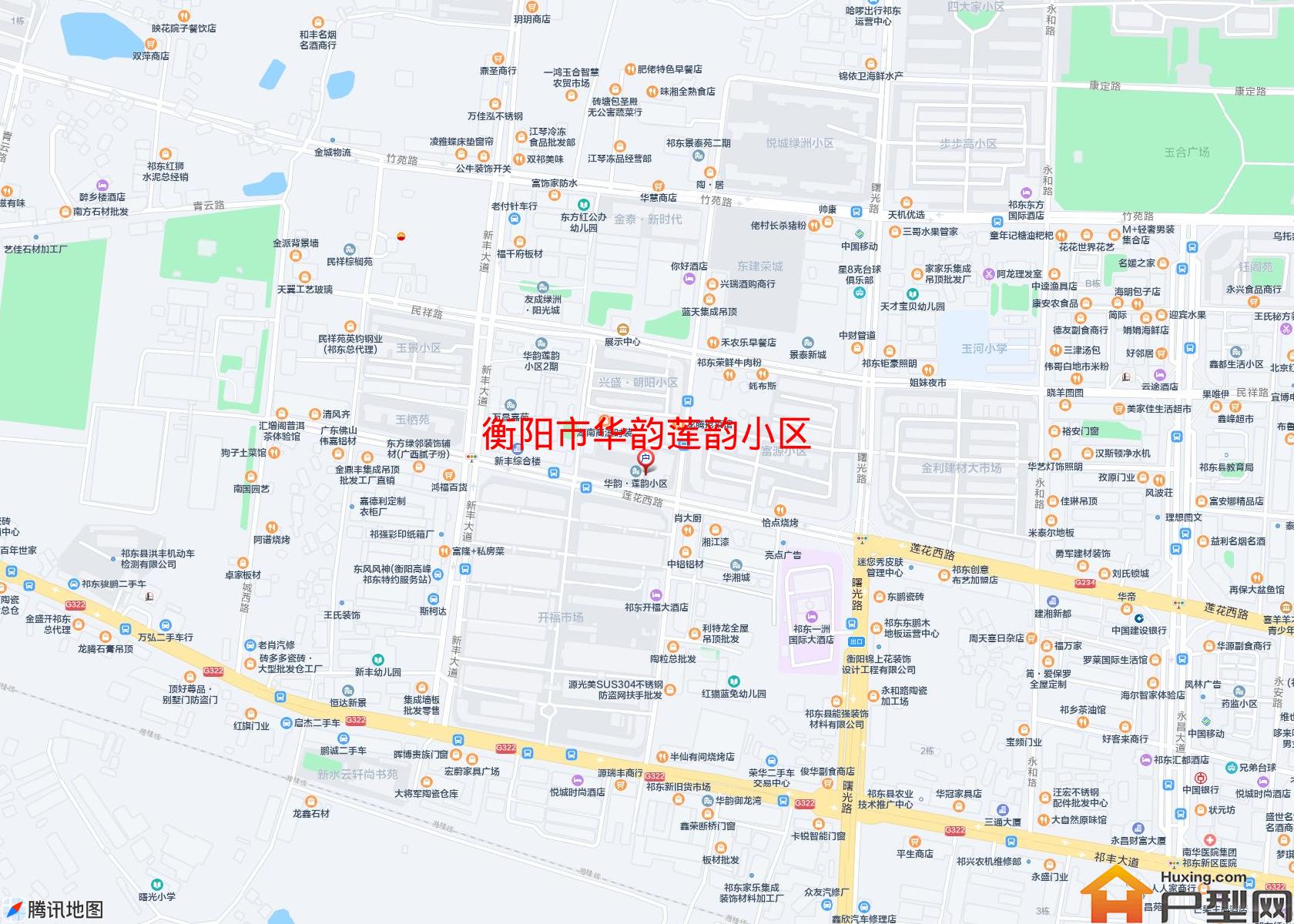 华韵莲韵小区小区 - 户型网