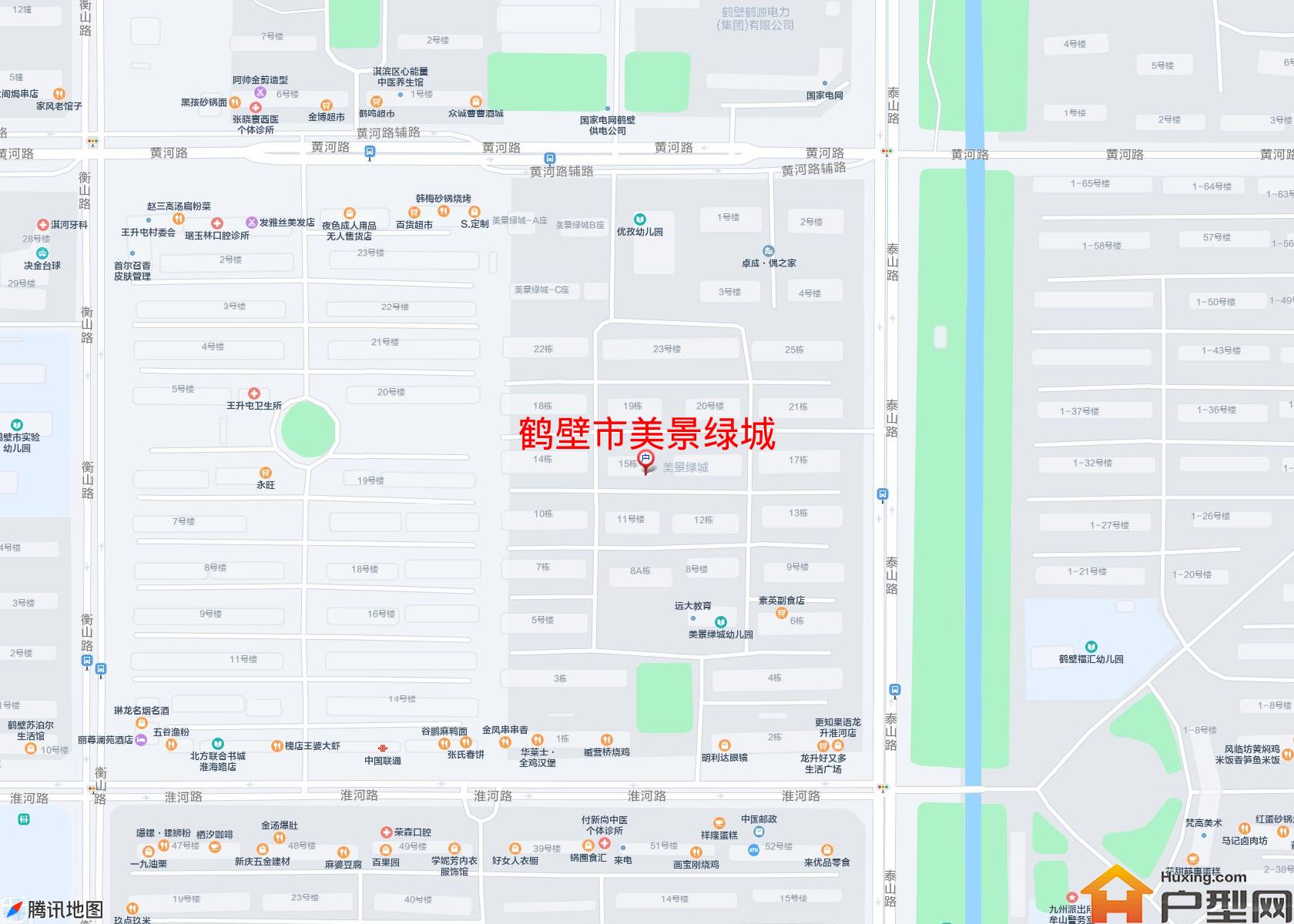 美景绿城小区 - 户型网